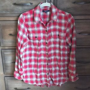Madewell super soft flannel shirt